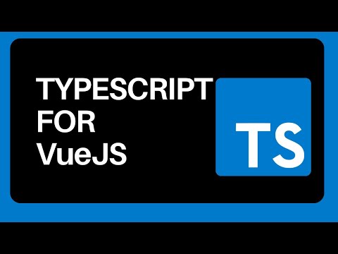 Typescript for VueJS