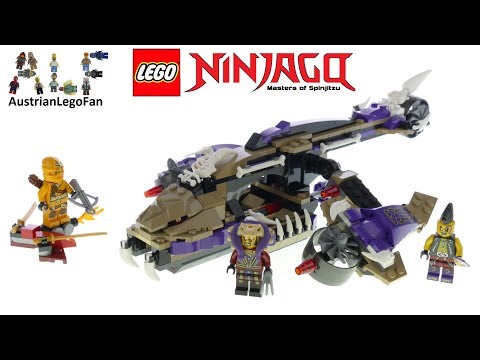 Vidéo LEGO Ninjago 70746 : L'hélicoptère de Condrai
