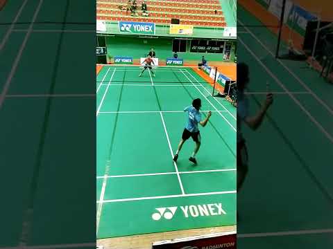 Lakshaya sen match winning points against ziyad malaysia (slow motion)