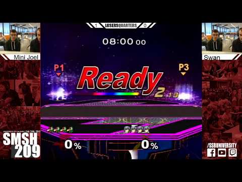 SMSH 209 - Mini Joel vs. Swan - Melee Singles LR5
