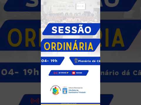 Sessão Ordinária 01/04/2026 #sessãoplenária #vilabela #poderlegislativo