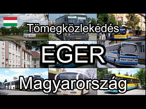 Eger, Magyarország. Tömegközlekedés