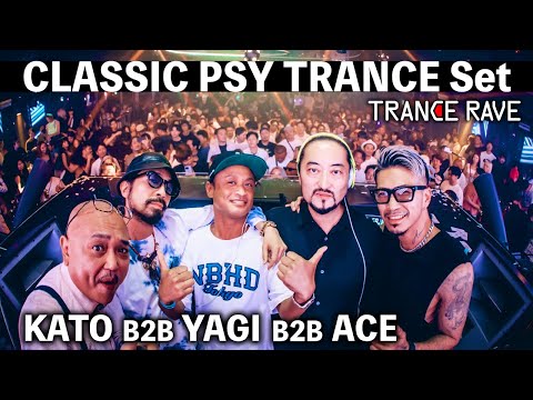 PsyTrance Classic B2B FULL DJ SetーACE x KATO x YAGI【TranceRave@Warp(Tokyo)】Psychedelic Trance