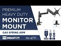 Premium Single Monitor Arm Desk Mount | Features (MI-4771)