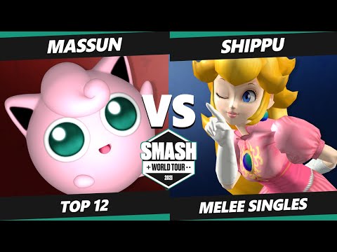 SWT East Asia Top 12 - Massun (Jigglypuff) Vs. Shippu (Peach) Smash Melee Tournament