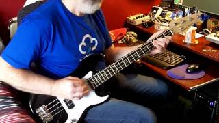 Video thumbnail for Harley Benton PB-Shorty BK Standard bass by lancpudn