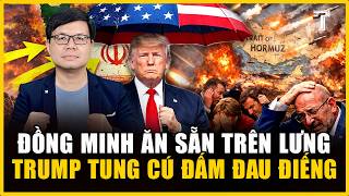 TRUMP THẢ NỔI HORMUZ, TUNG TỐI HẬU THƯ LÀM RUNG CHUYỂN NATO 