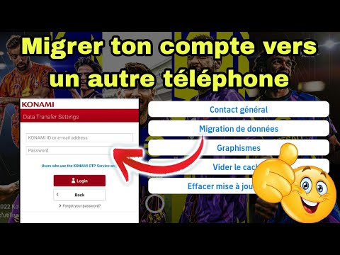 comment déplacer ton compte Konami id vers un autre téléphone - Efootball 2023 Mobile