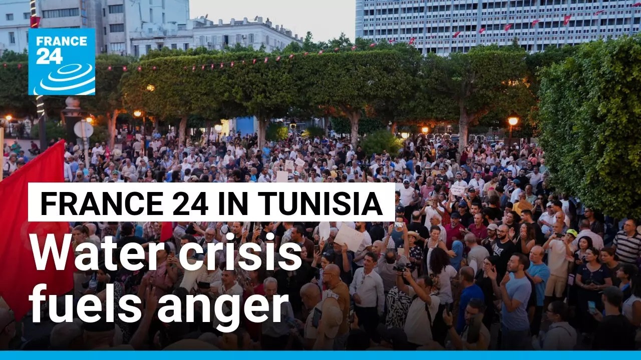 Tunisia water crisis deepens as temperatures approach 50°C • FRANCE 24 English