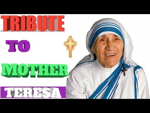 Ansari Moeen Ahmed  Tribute to Mother teresa
