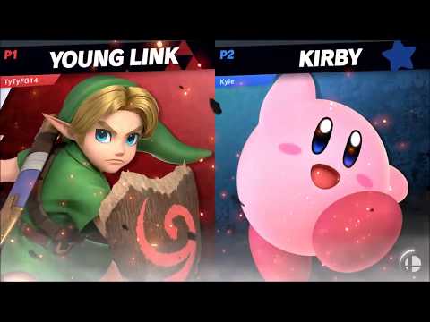 Mega Drive 10 SSBU - TyTyFamilyGamer14 (Young Link) vs Kyle (Kirby) - Winner's Bracket