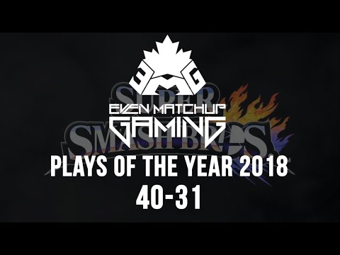 Smash 4 Top 50 Plays of 2018 - Part 2/5 (40-31) Super Smash Bros. for Wii U