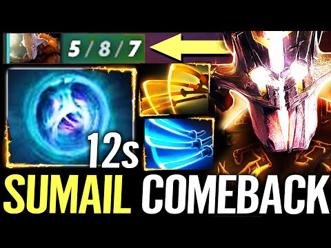 🔥 SECRET SUMAIL Hard Comeback Juggernaut — 200IQ Linken Core Item + 2x Omnislash Dota 2 Pro