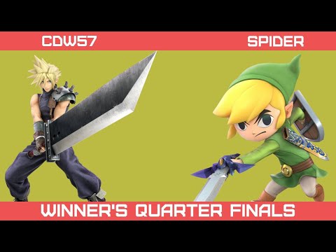 CDW57 (Cloud) vs Spider (Cloud, Toon Link) - Flashback Fightclub [177]