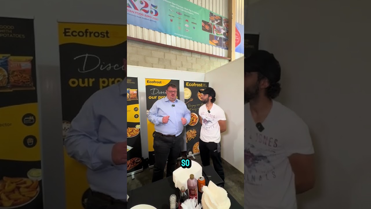 Ecofrost Frozen Chips & Potato Products | Exclusive Interview at Asian Food Expo UK 🇬🇧