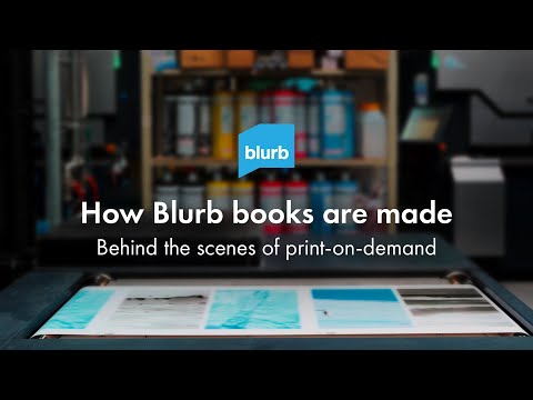 How Blurb Books Are Made | Behind the Scenes of Print-on-Demand