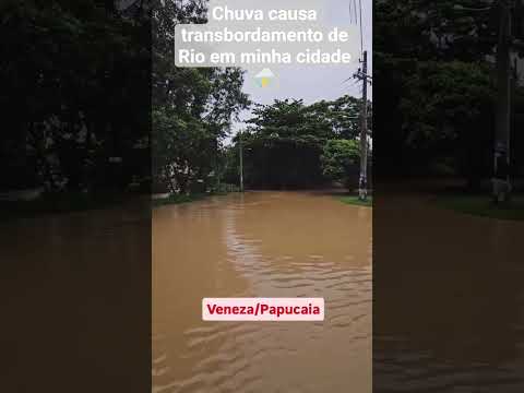 Muita chuva em Cachoeiras De Macacu-RJ, Rio deixa população em Alerta 🚨