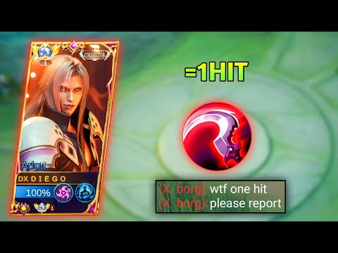 TOP GLOBAL ARLOTT ONE HIT DAMAGE ( please try)🔥🔥 USE THIS FOR BUILD ARLOTT