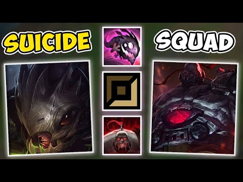 KOG'MAW SION BOT LANE WILL KILL YOU FROM THE GRAVE (SUICIDE SQUAD) - League of Legends
