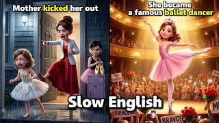 Mother Kicked Her Out...Now She Is A Famous Ballet Dancer | English Stories (Level A2)