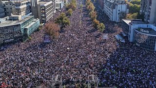 Belgrad: Proteste gegen Präsident Vučić nach Novi Sad-Jahrestag