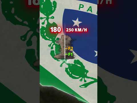 🌪️🚨 URGENTE! Tornado DEVASTADOR atinge o Paraná 😱 e um CICLONE se forma no Sul do Brasil! ⚠️