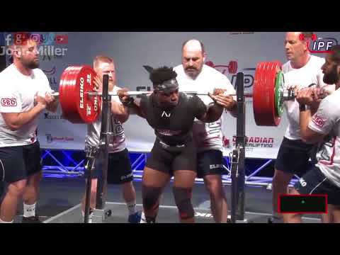 Russel Orhii - 783.5kg 2nd Place 83kg - IPF World Classic Powerlifting Championships 2018