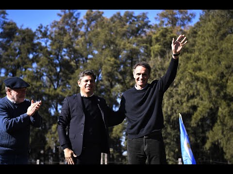 Desde Marcos Paz: Kicillof y Katopodis arrancan la campaña de Fuerza Patria por la Primera Sección