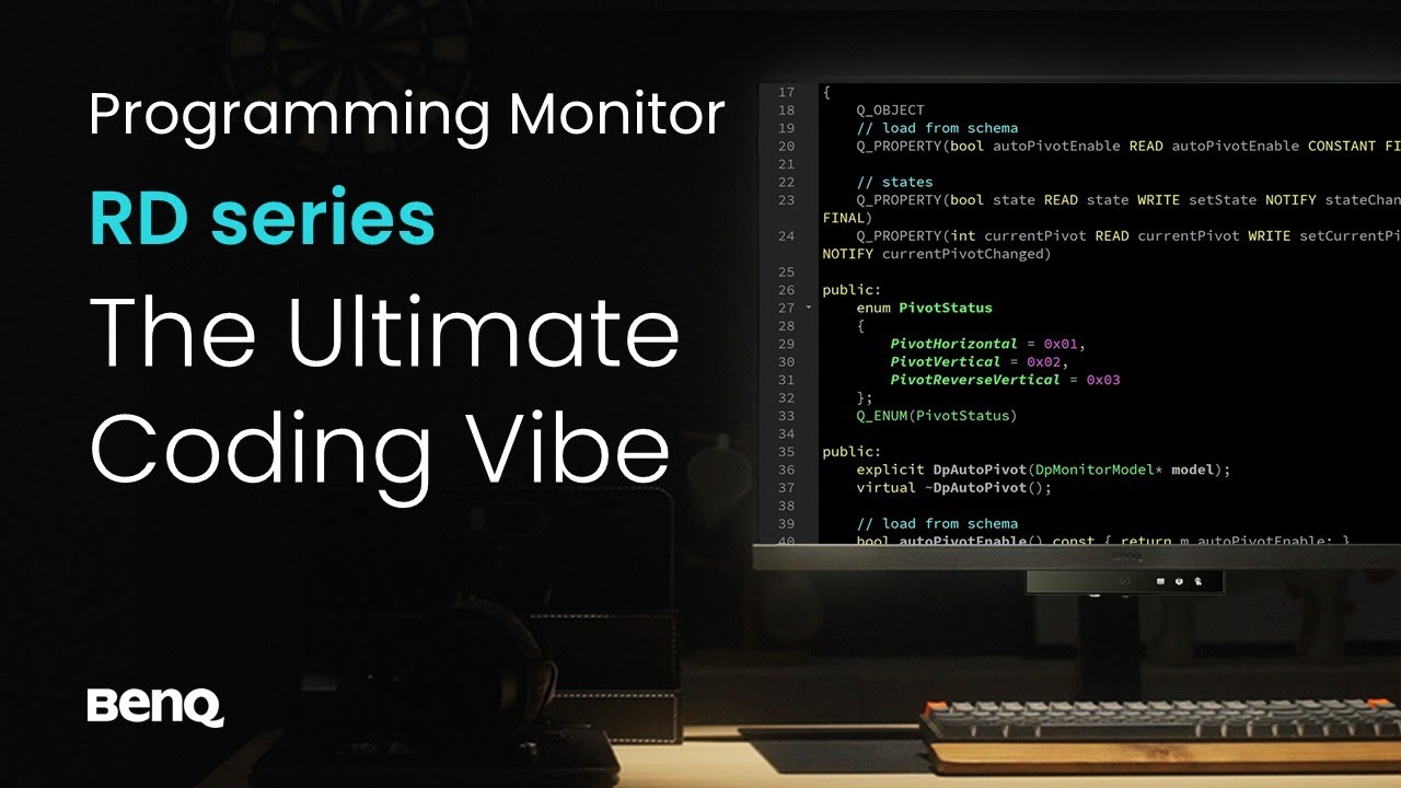 Best Monitor for Programming | BenQ RD Series