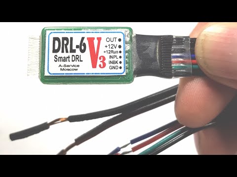 Дальний вполнакала - контроллер DRL-6-V3 для работы фар ДС в режиме ДХО вполнакала.