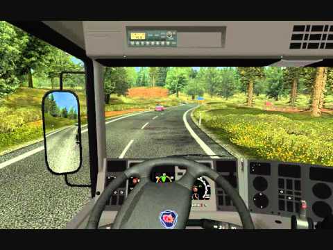 cały czas w trasie Scania 124l