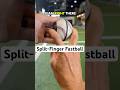 How to teach yourself a Split-Finger Fastball.