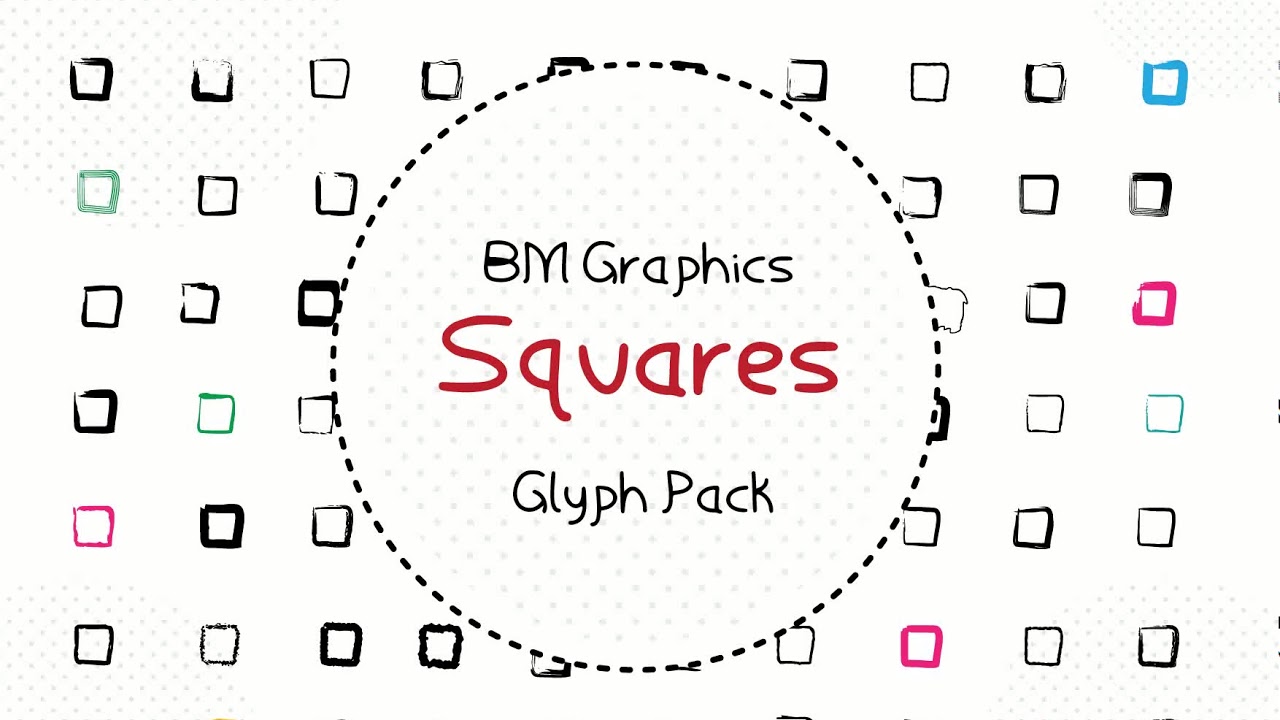 BM Graphics - Squares Font