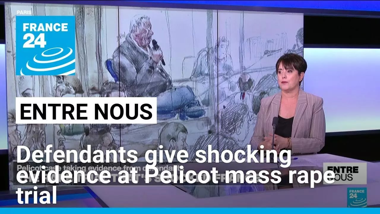 Defendants give shocking evidence at France's Pelicot mass rape trial • FRANCE 24 English