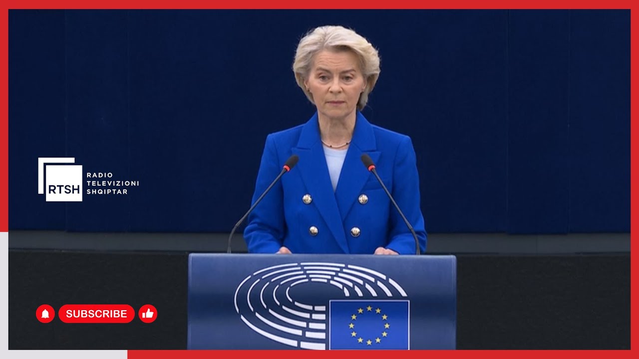 Von der Leyen përmbyll turin ballkanik në Shkup: Ndryshimet kushtetuese janë kyçe për rrugën drejt BE-së