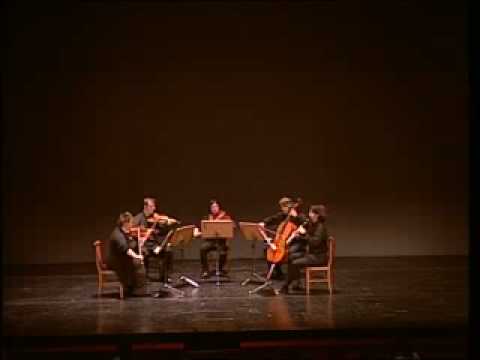 Ferruccio Busoni - Suite for Clarinet and String Quartet I Movement - Davide Bandieri Clarinet