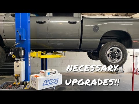 2004.5-2018 CUMMINS AIRDOG FP-150 & BEANS SUMP INSTALL!