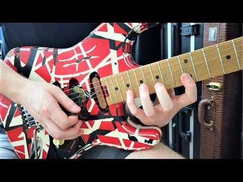 How To Play The Stretchy Van Halen Lick - 'Beat It' Guitar Solo | EVH Striped Series 'Frankie'