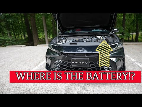 2025 Camry Battery Location
