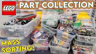 Mass LEGO Sorting | How To & Part Collection Overview