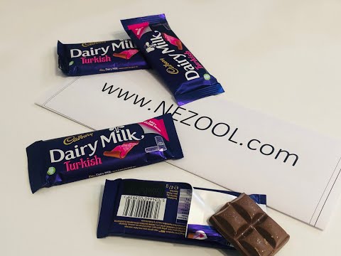Cadbury Dairy Milk milk chocolate with Turkish delight filling 47g/1.65oz