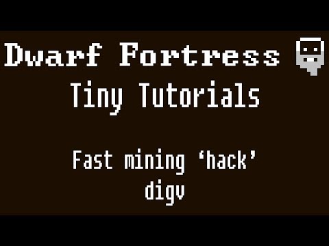 Dwarf Fortress Tiny Tutorials: How to use dfhack to dig veins of ore