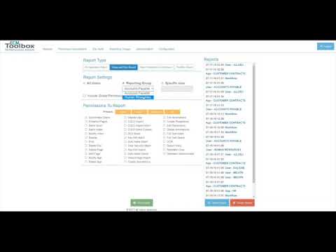 Permissions Report For Applicationxtender