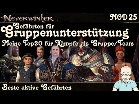 NEVERWINTER Top 20 Gefährten für Gruppenunterstützung - Mehr für das Team - MOD25 - PS4/PS5 deutsch