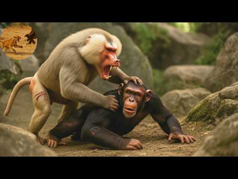 Cruel Africa: The Deadly Battle Between Baboons and Chimpanzees | Animal documentary