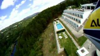 preview picture of video 'Monte Prado Hotel From T-Rex 500 Onboard Camera.mpg'