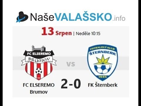 FC ELSEREMO Brumov - FK Šternberk 2:0 (2:0)
