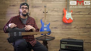 Video thumbnail for Ibanez Quest Series QX52 Black Flat Demo by Beau Monde Guitars