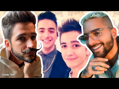 Camilo and Maluma's Reaction to Seeing a Photo of Them Together as Young People