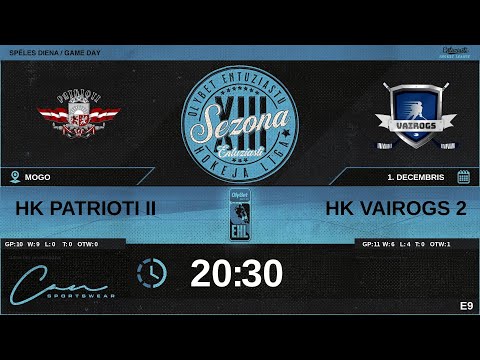 2023 12 01 | HK PATRIOTI II (PT3) - HK VAIROGS 2 (VG2) | E9
